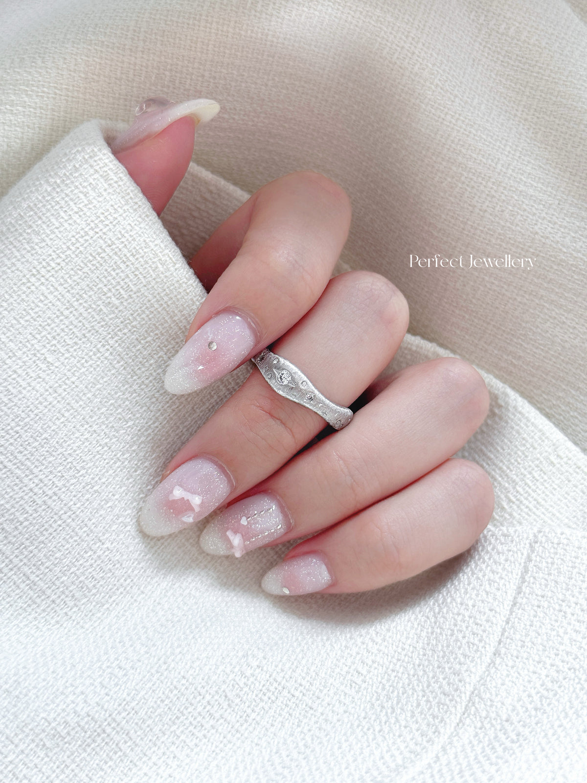 Starry River Italy Silver S925 Ring | 拉絲星河意大利銀工藝S925戒指💍✨