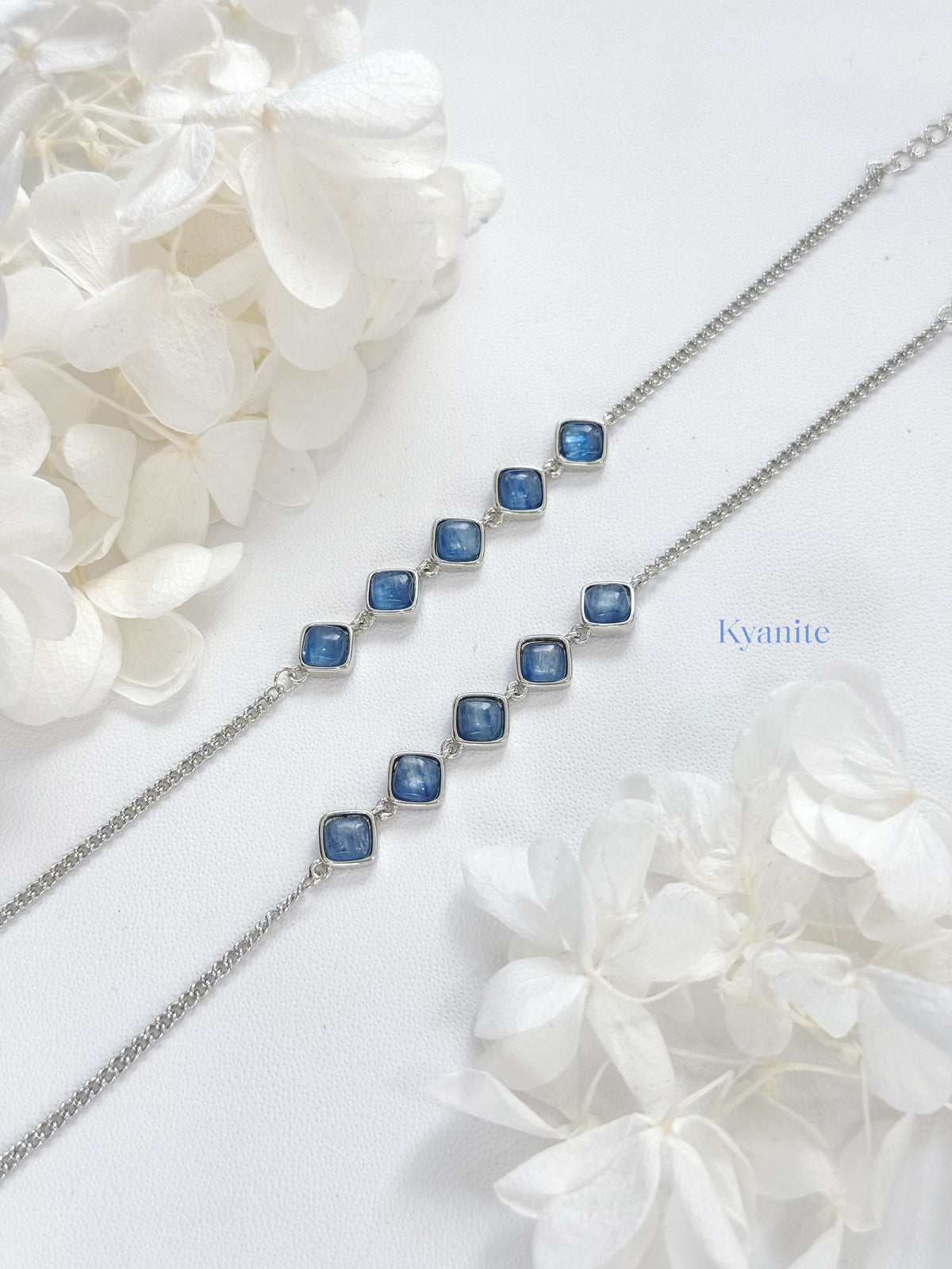 ✨Kyanite Bracelet 藍晶石菱形💠手鍊✨