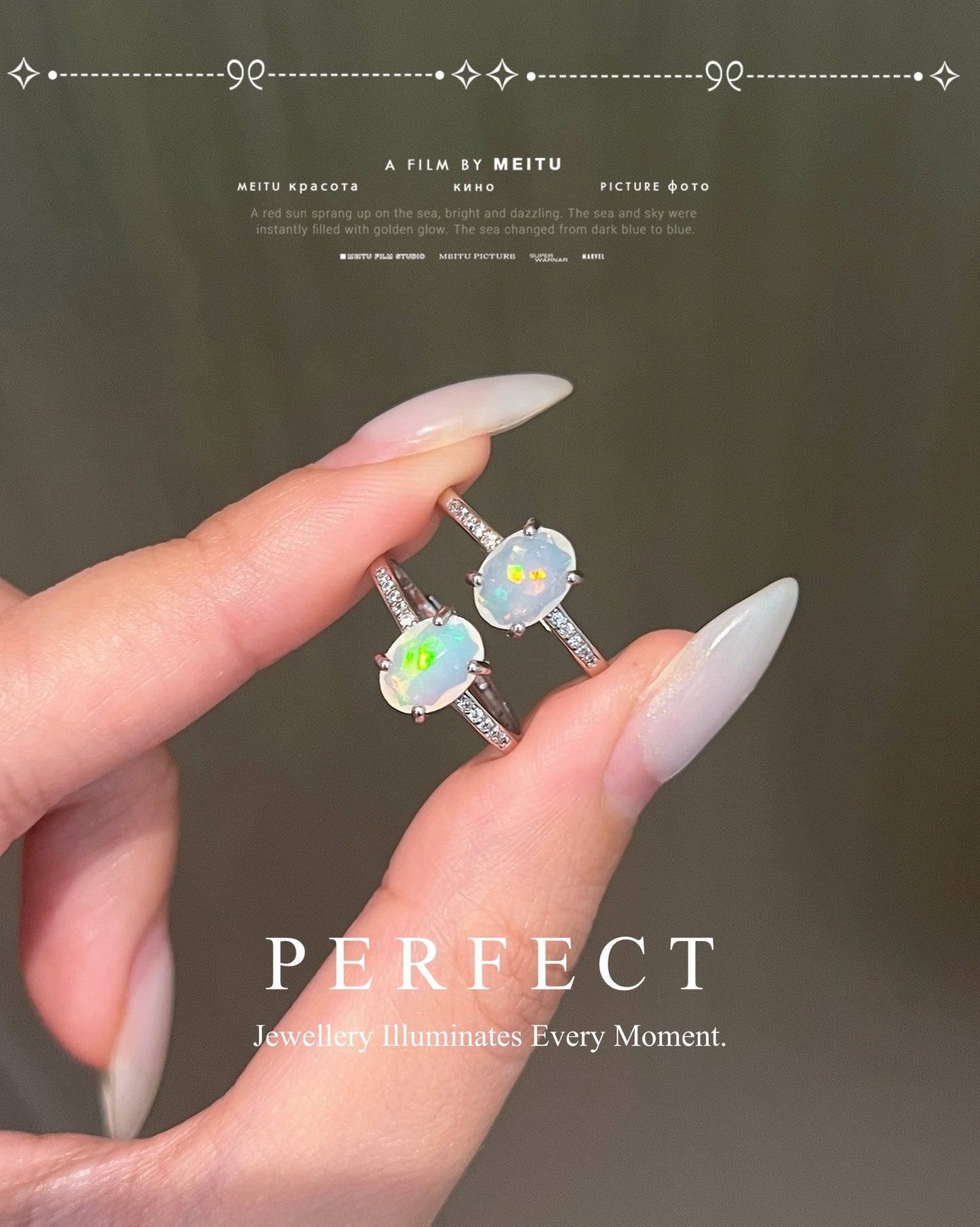 ✨Opal S925 Ring🫧|澳寶S925銀戒指✨