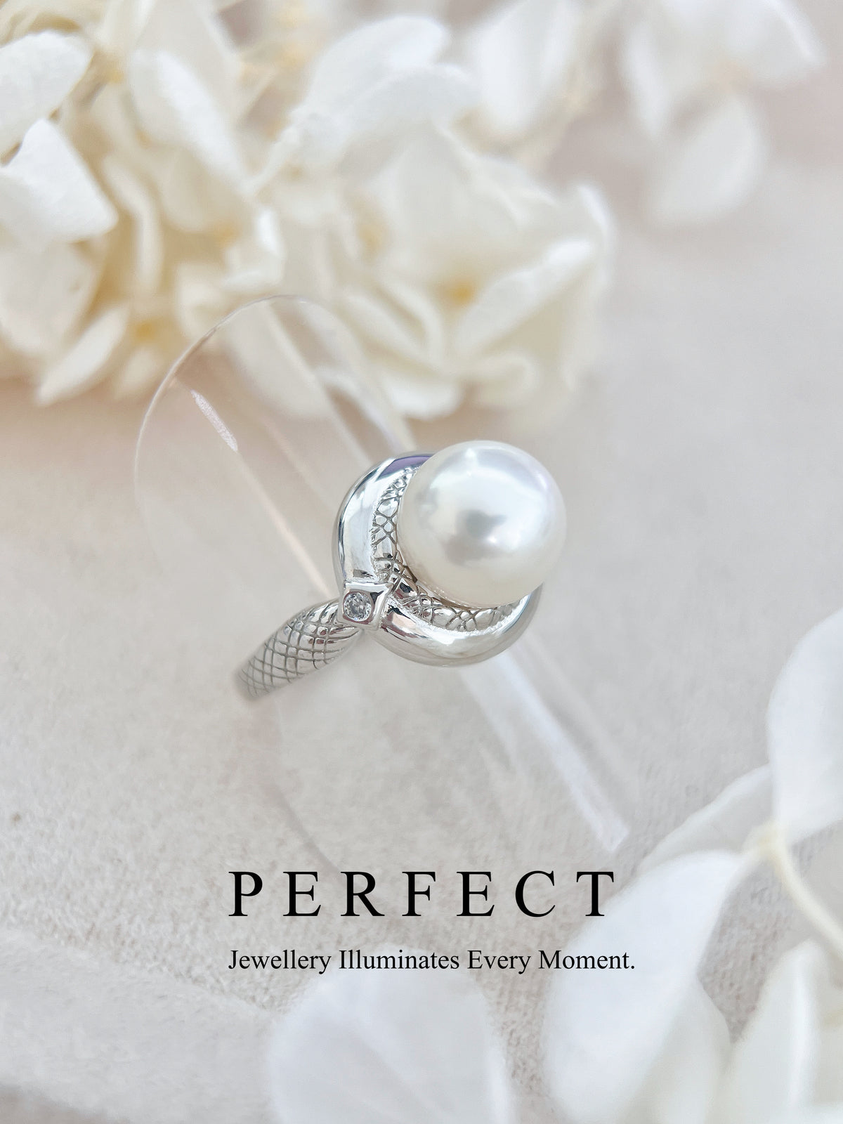 9.4mm Freshwater Pearl S925 Ring |淡水珍珠型格戒指