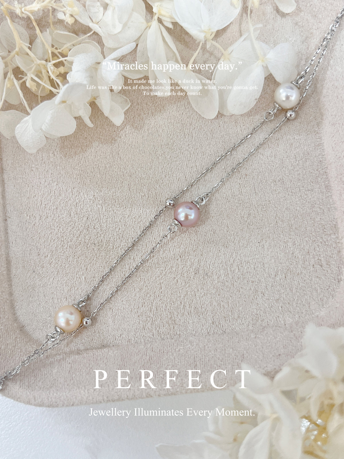 7.1mm Candy Freshwater Pearl S925 Bracelet | 淡水糖果珍珠手鏈