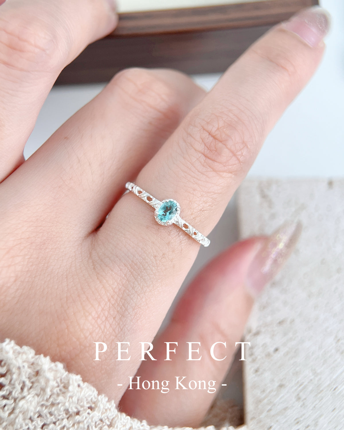 ✨🫧Tourmaline Twist S925 Ring | 碧璽編織戒指✨🧶