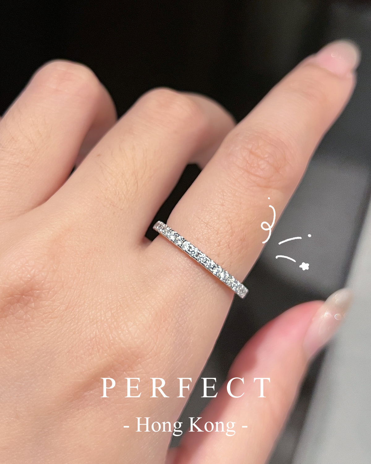 Cubic Zirconia S925 Ring✨|高碳鑽精鑲S925排戒指
