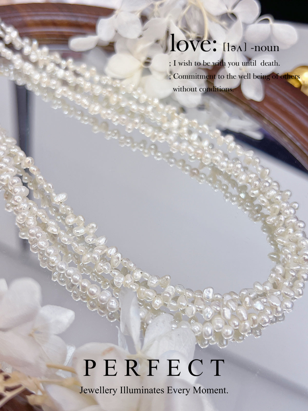 Freshwater Baroque Pearl S925 Necklace | 淡水極光珍珠項鍊✨