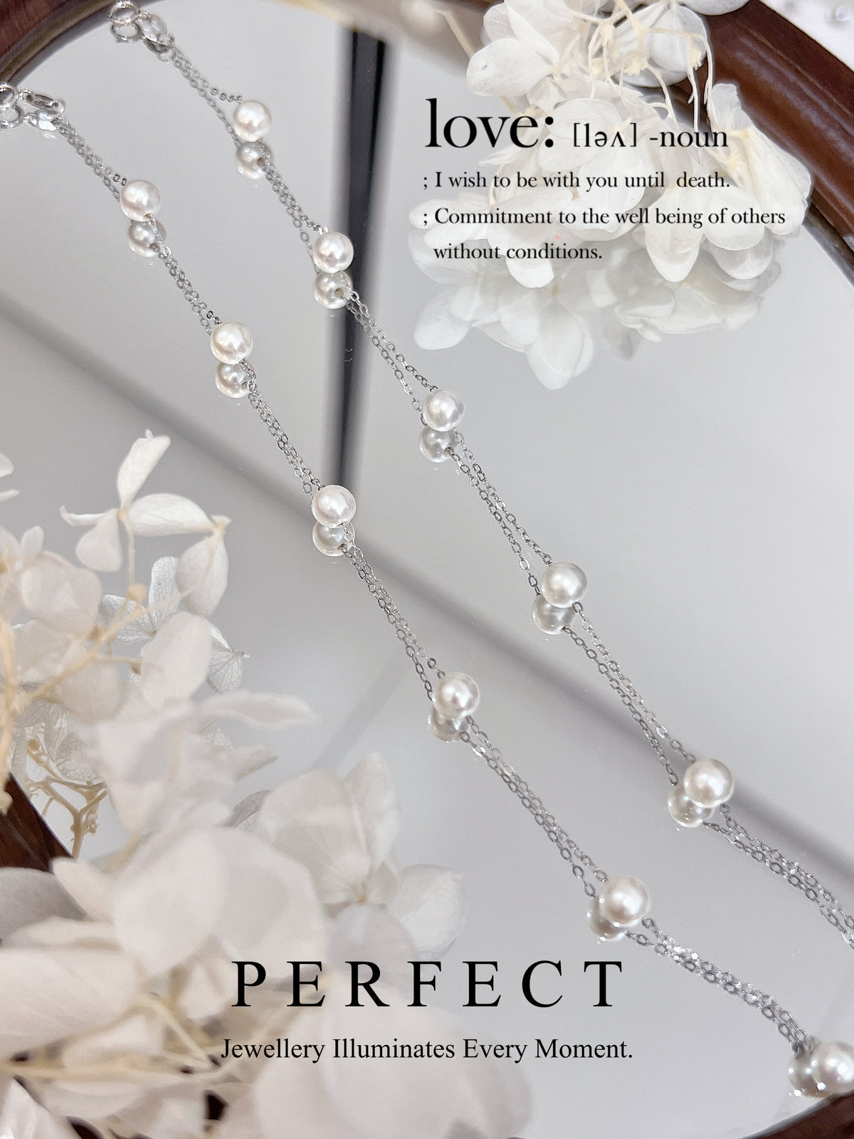 Freshwater Pearl S925 Starry Bracelet |淡水珍珠滿天星手鏈