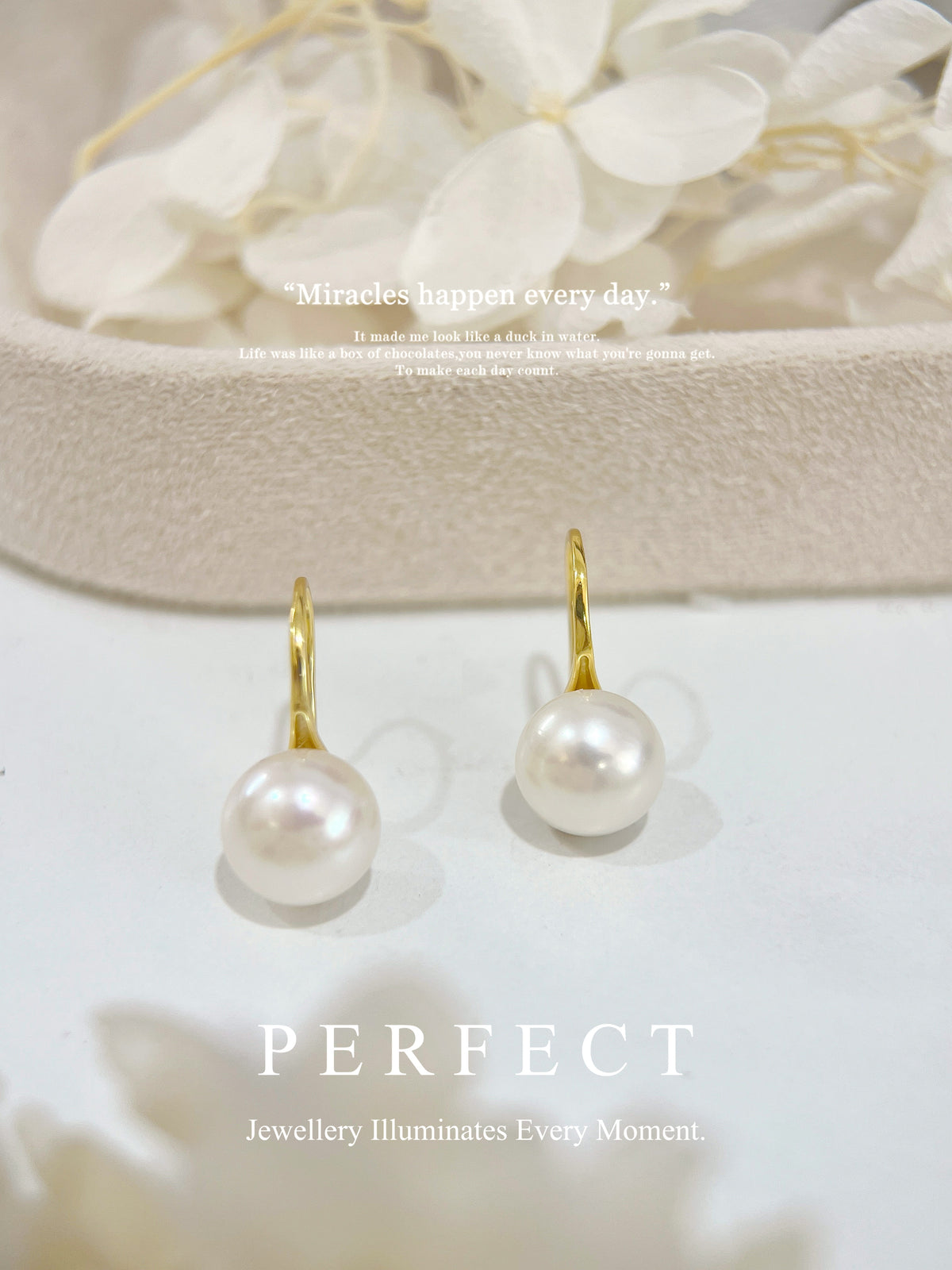 9.5mm Freshwater Pearl S925 Earrings | 淡水珍珠高跟鞋耳環
