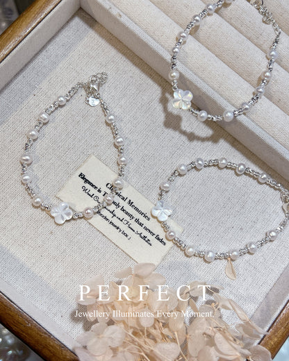✨Clover 🍀Freshwater Pearl Bracelet | 幸運四葉草母貝淡水珍珠手鏈✨