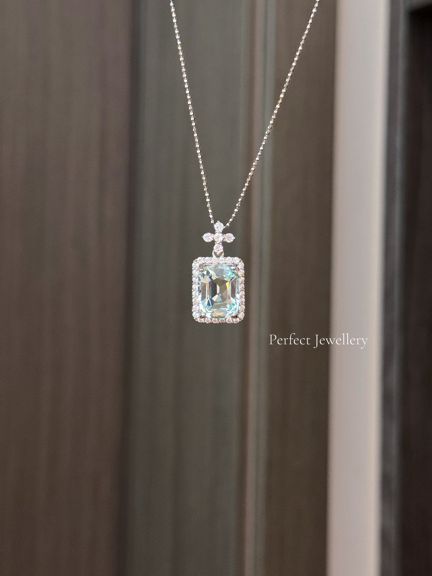 6ct 海藍寶吊墜