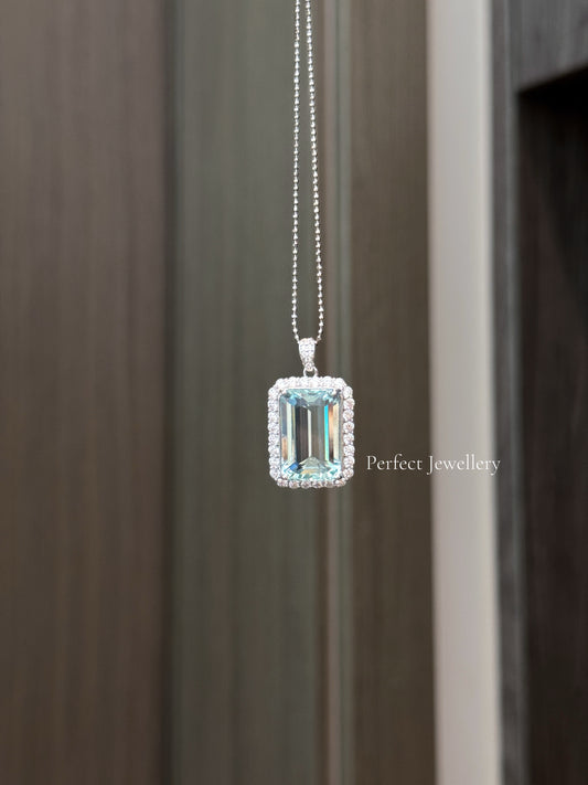 8.5ct 海藍寶吊墜