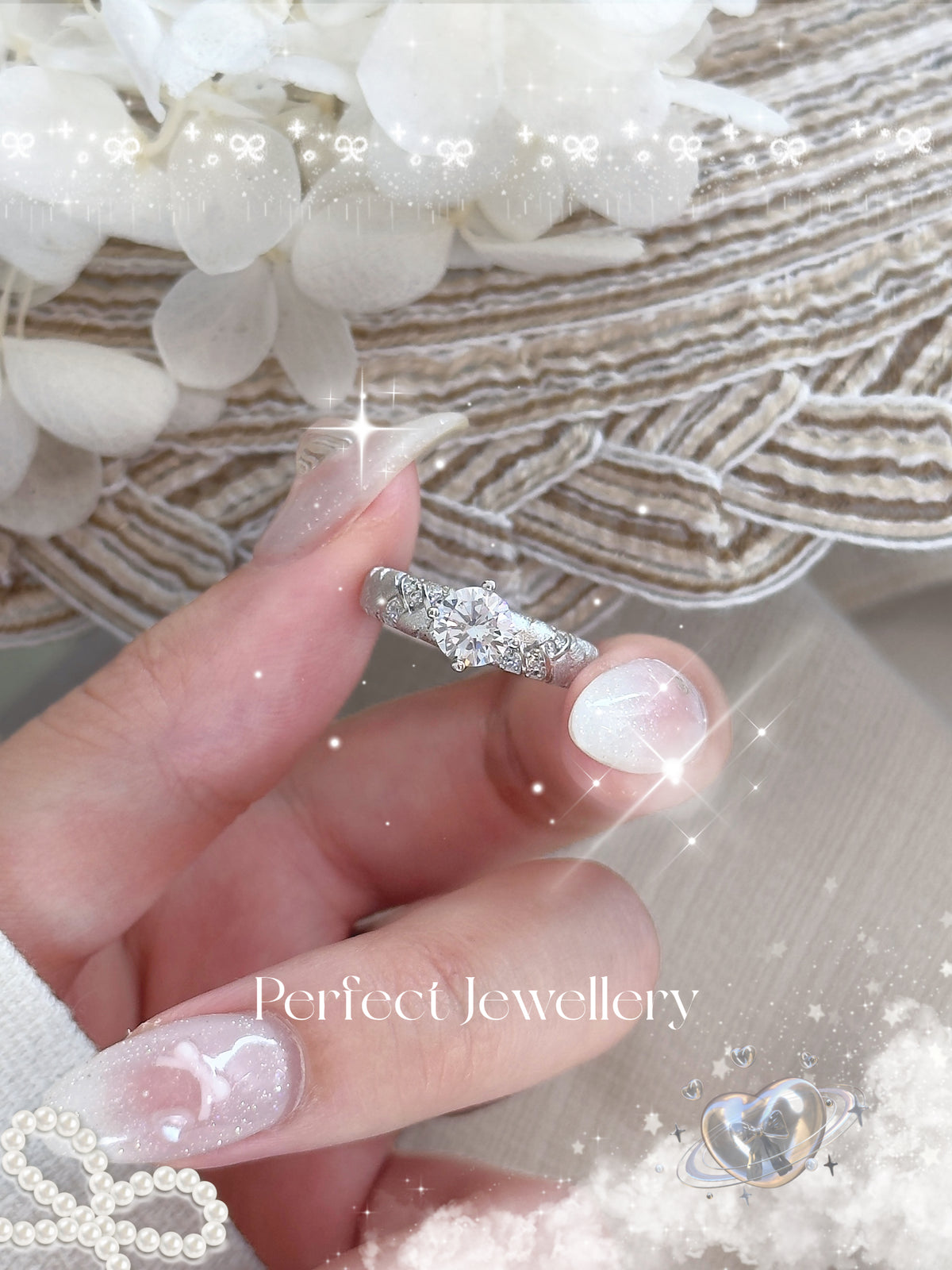 Classic Italy Silver S925 Ring | 單鑽拉絲意大利銀工藝S925戒指💍✨