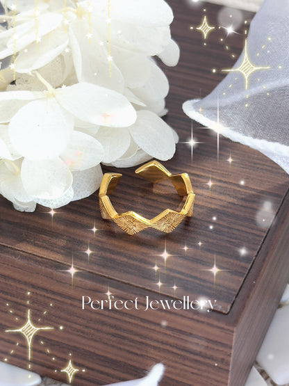 Diamond Lattice Italy Silver S925 Ring | 菱格拉絲意大利銀工藝S925戒指💍✨
