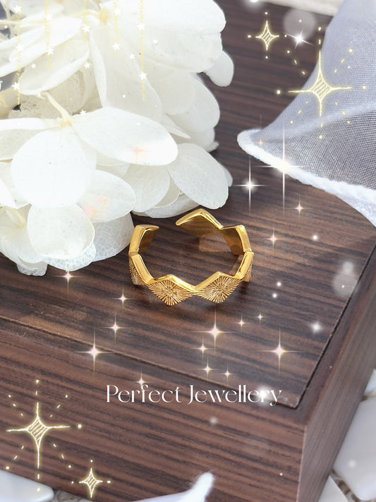 Diamond Lattice Italy Silver S925 Ring | 菱格拉絲意大利銀工藝S925戒指💍✨