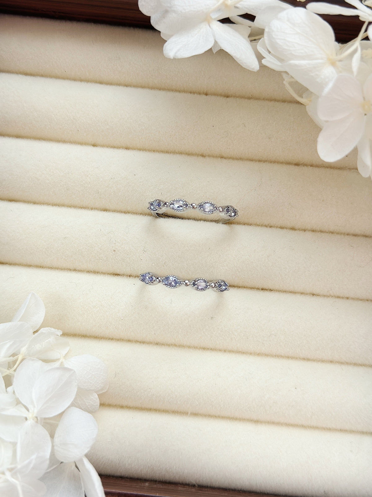 Tanzanite Ring 坦桑石排戒