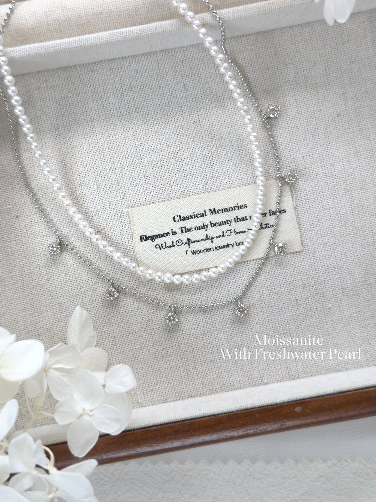 ✨Moissanite Necklace 莫桑滿天星項鍊✨