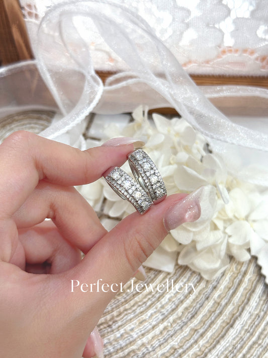 0.8ct Moissanite Ring | 莫桑✨重工排戒指