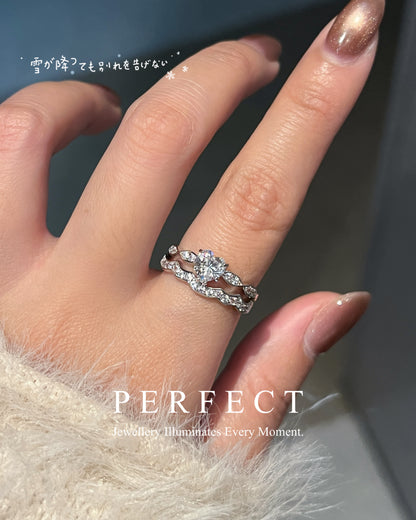 ［True Heart]❣️
✨ S925 Silver Ring Set | 愛心S925銀戒指套裝✨