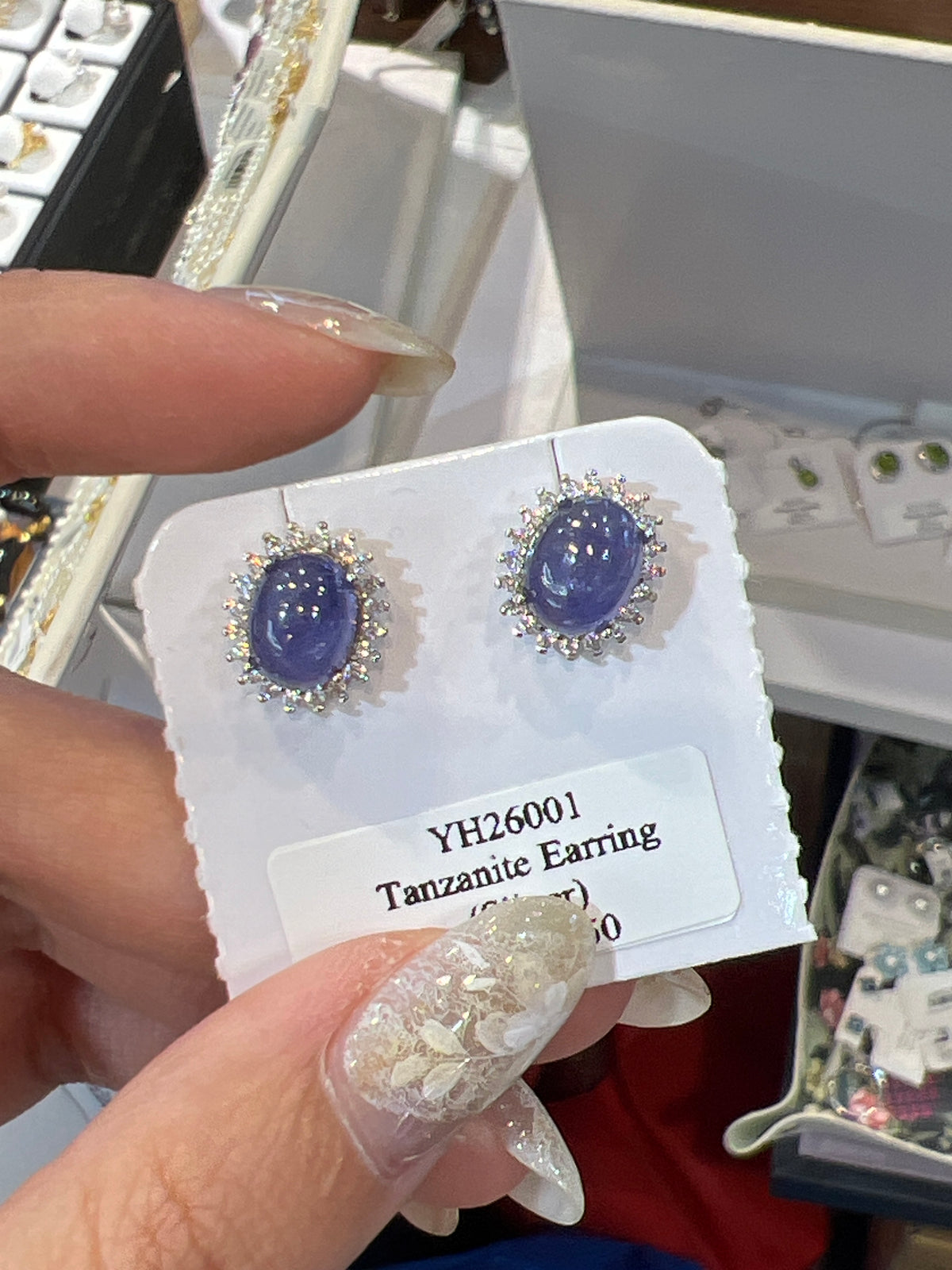Tanzanite S925 Earrings