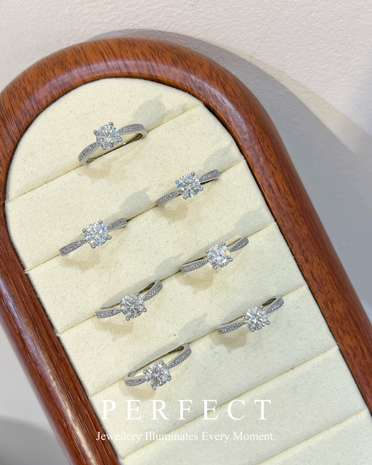 ✨💎1 ct Moissanite Ring 爆閃1卡莫桑石戒指✨（2號）