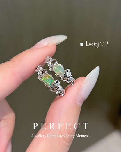 ✨ Opal S925 Ring 🐈｜小貓咪💕Opal S925戒指✨