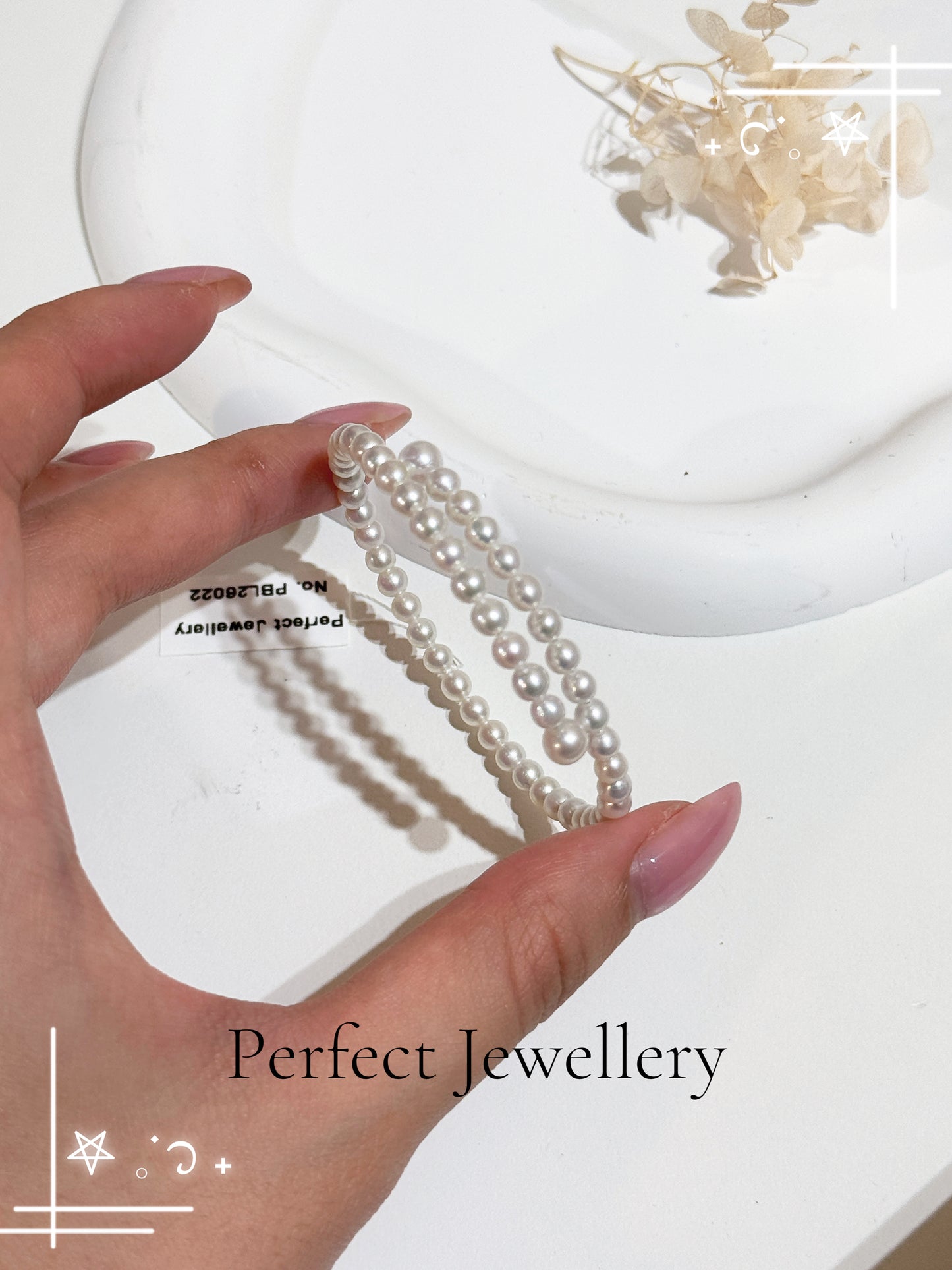 🤍Freshwater Pearl Brackets |寶石珠光✨淡水珍珠漸變Q彈軟手鐲