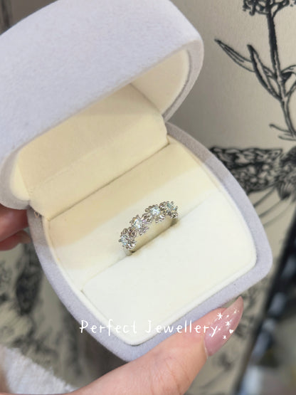 [Brass] Moissanite Ring 克羅地亞十字架莫桑戒指💍