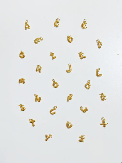 [自定義] Bubble Letter✨Fresh water Pearl Necklace 🫧淡水珍珠&泡泡字母項鍊