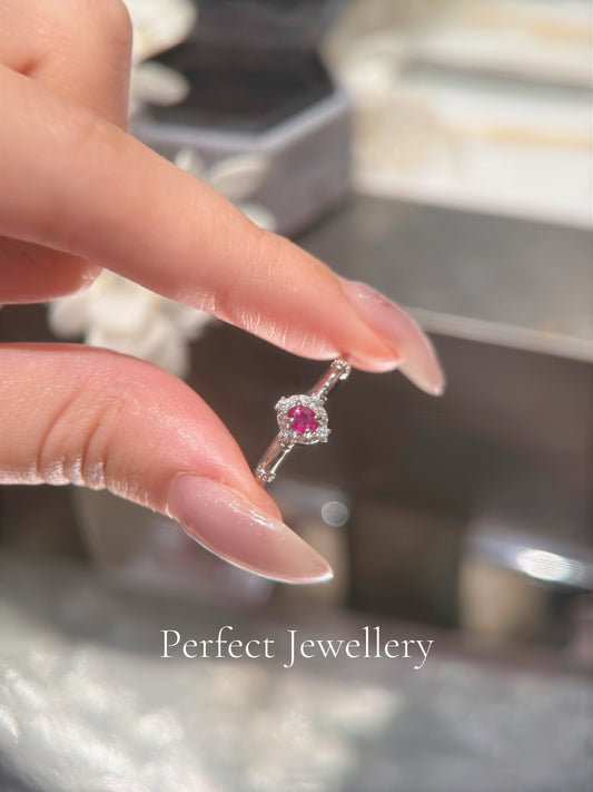 [S925] 0.2ct Ruby S925 Ring 💍 紅寶石戒指
