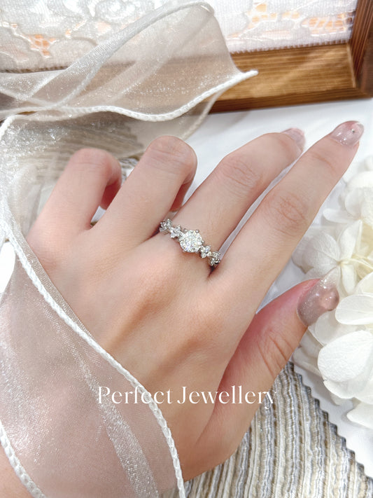1ct Moissanite Ring | ✨莫桑滿天星戒指