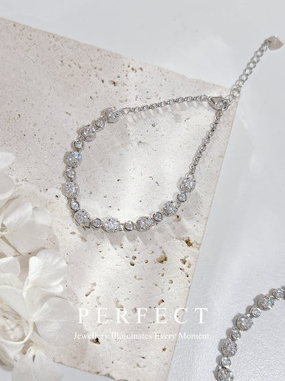 3.2ct Moissanite S925 D colour 莫桑🫧泡泡手鏈✨✨