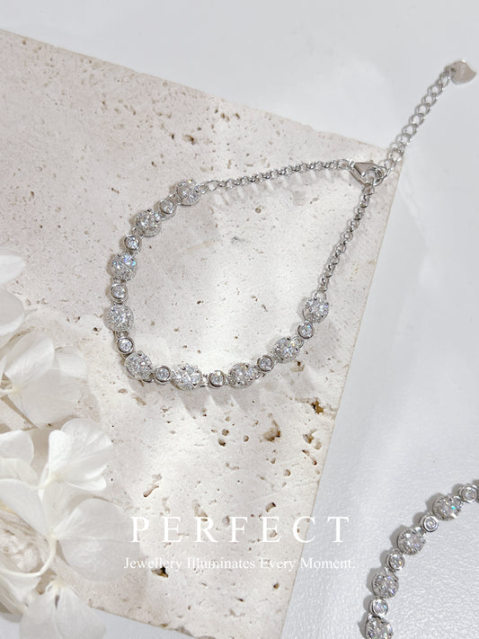3.2ct Moissanite S925 D colour 莫桑🫧泡泡手鏈✨✨
