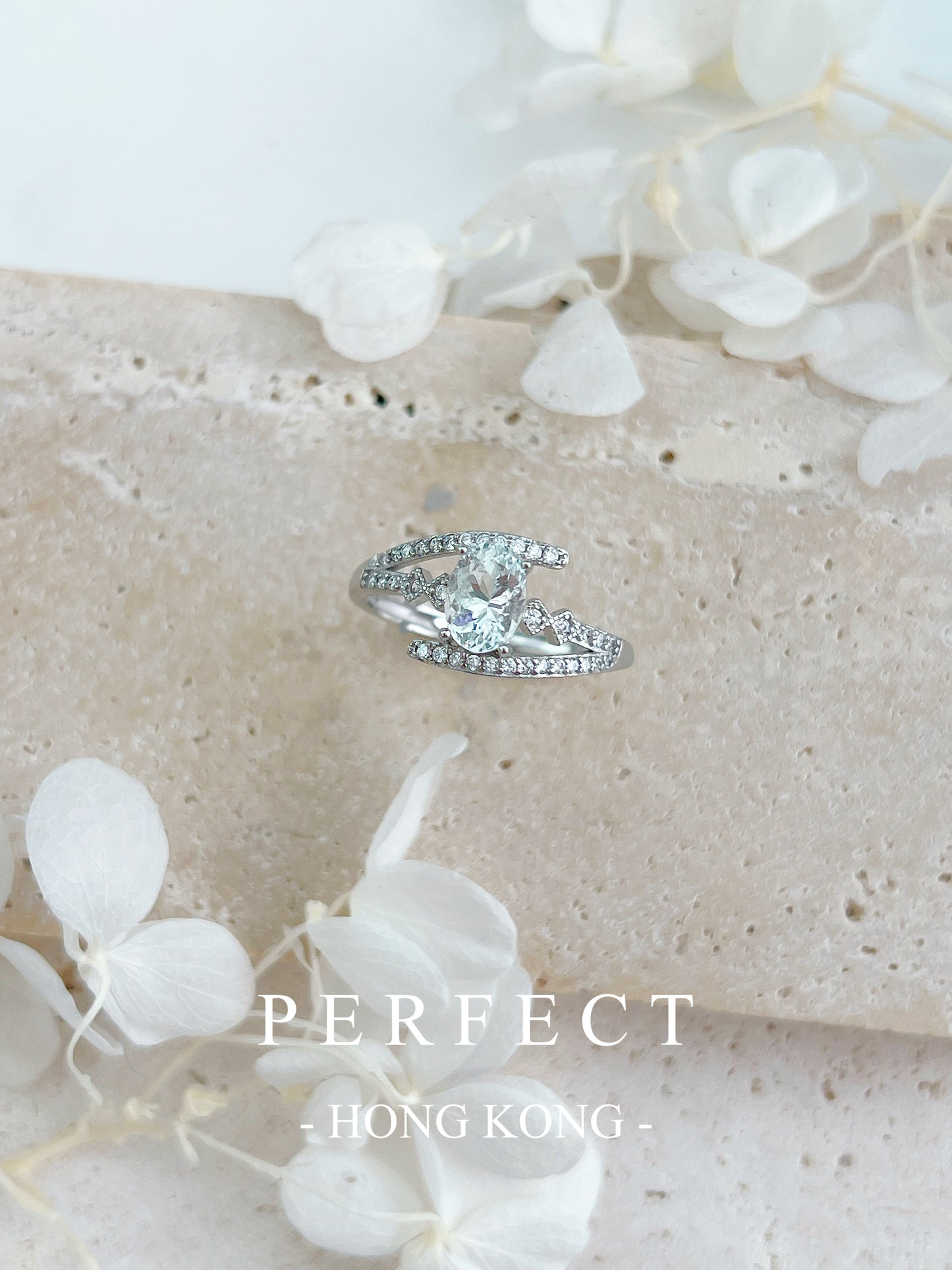 0.9ct 💧Aquamarine Starry S925 Ring | 海藍寶繁星戒指🩵✨