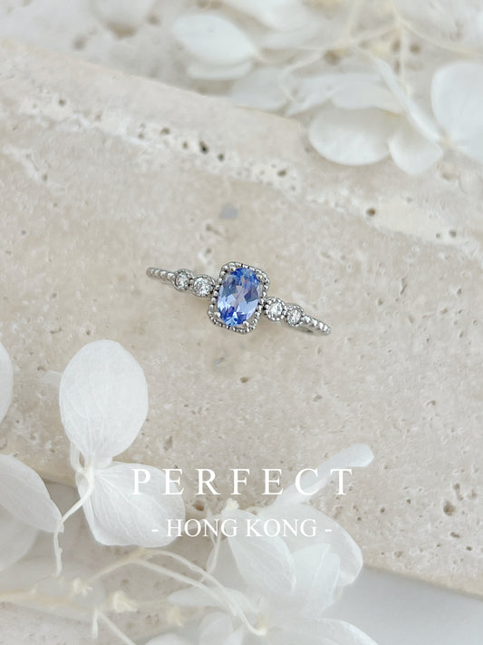 0.7ct Tanzanite S925 Ring | 坦桑石戒指💜✨