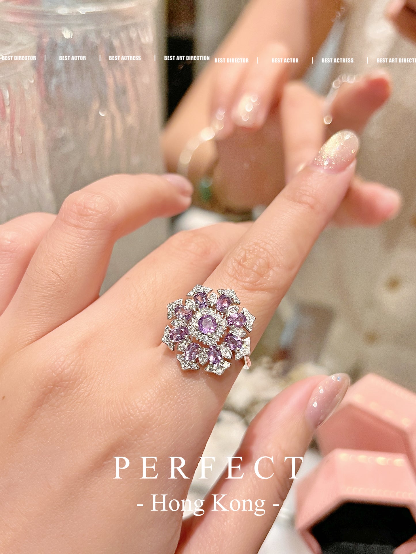 3ct Amethyst Cloris S925 Ring | 紫水晶復古戒指✨💜