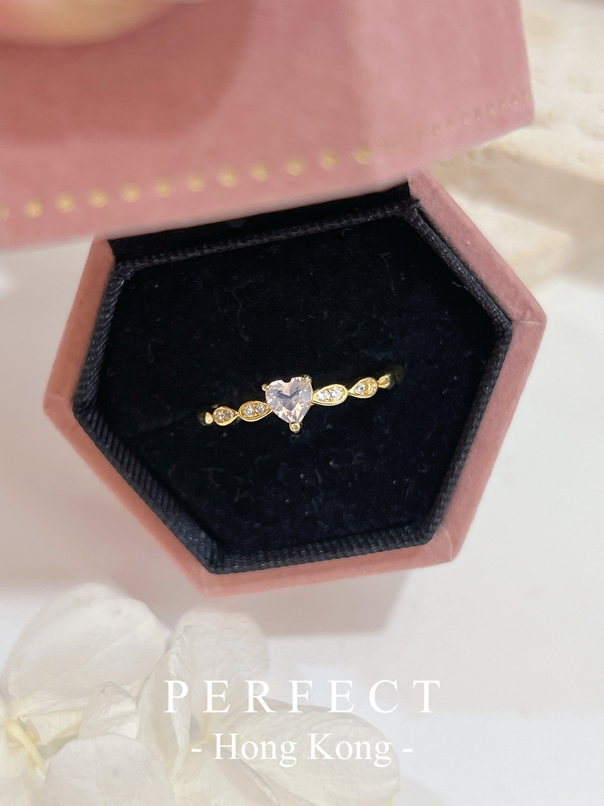0.3ct Gemstone Heart S925 Ring｜ 寶石愛心精緻戒指✨