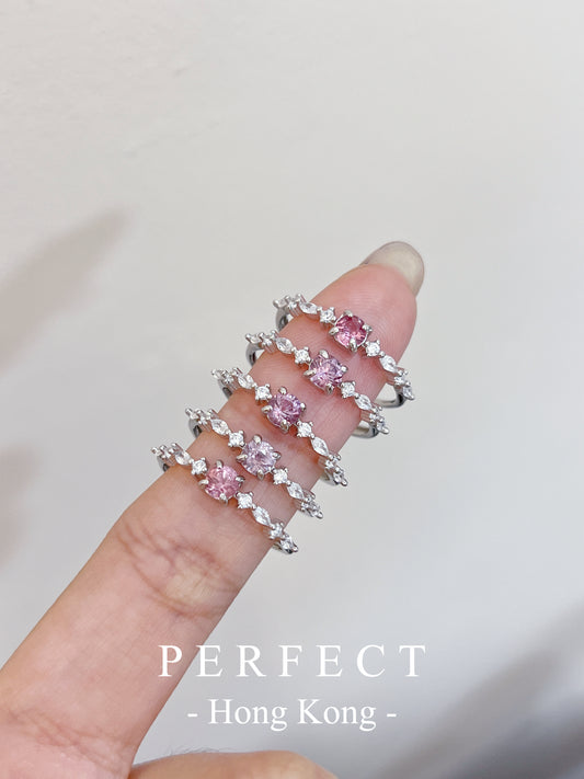 ✨🌈Grey Tone Spinel S925 Ring | 灰調彩尖晶石s925戒指✨🫧