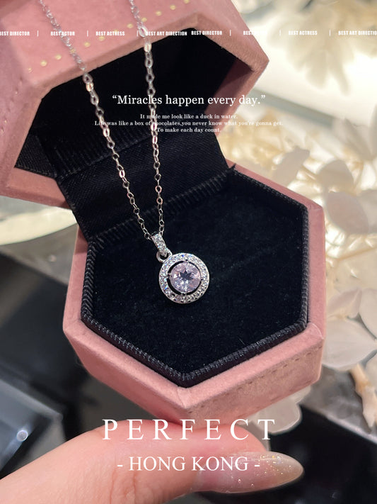 Amethyst 🔮 S925 Necklace | 夢幻薰衣草紫水晶🫧泡泡頸鏈✨ 💜