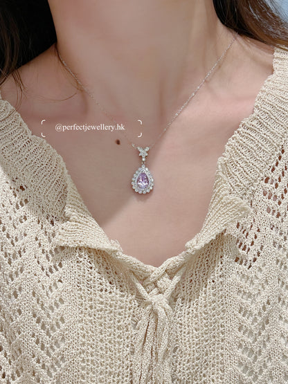 1.6ct Amethyst S925 Necklace | 夢幻紫水晶水滴項鏈✨💜