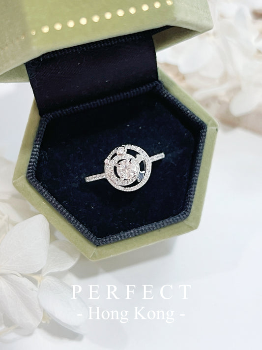 0.3ct Moissanite S925 Ring |莫桑星軌戒指💫✨