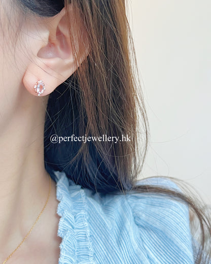 💜✨Amethyst S925 Earrings | 紫水晶緞帶耳釘✨💫