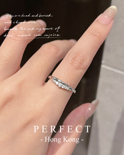 Little Crown Cubic Zirconia S925 Ring✨｜高碳鑽小皇冠S925戒指