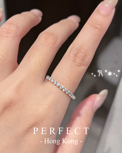 Cubic Zirconia S925 Ring✨｜高碳鑽單爪S925排戒指