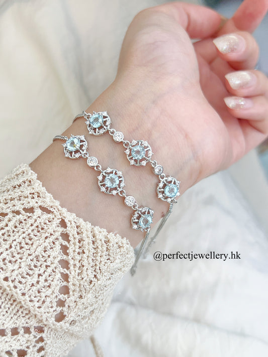Gemstone Starlike Bracelet 天然寶石星光手鍊