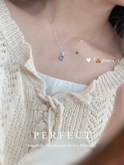 Gemstone Solitary S925 Pendant | 寶石單鑽吊墜