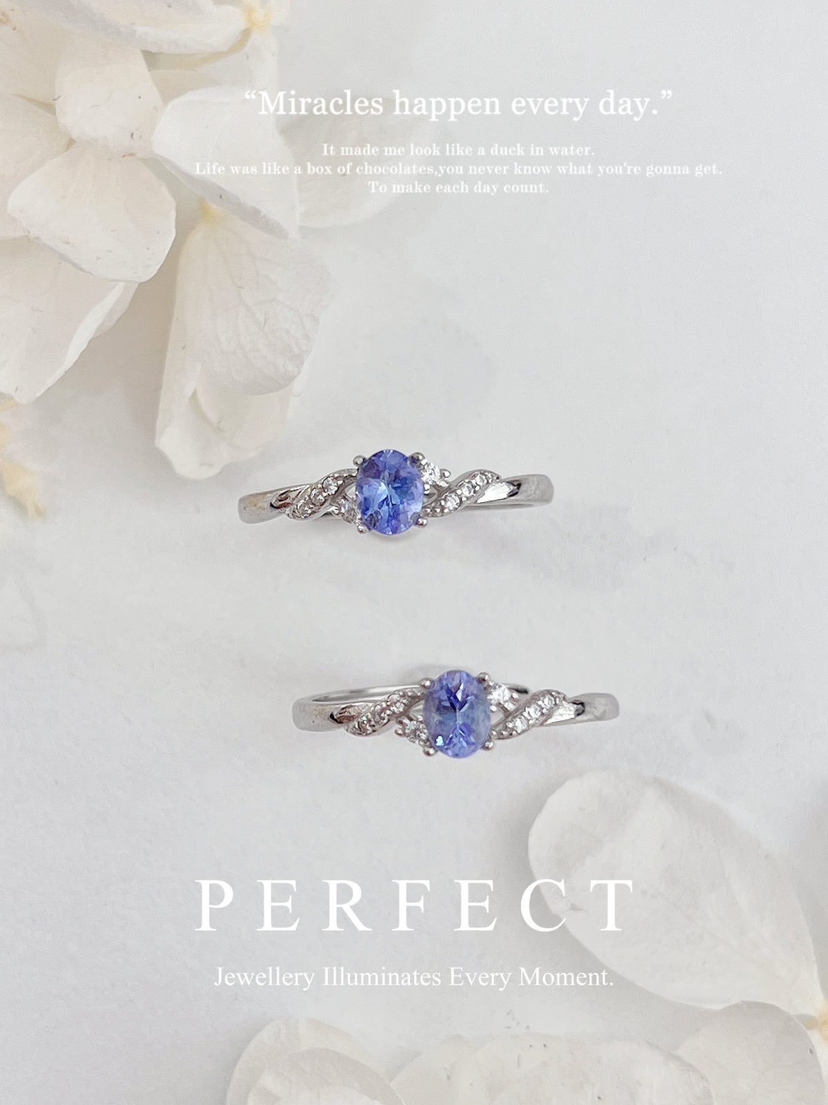 Tanzanite S925 Ring ｜坦桑石精緻戒指✨