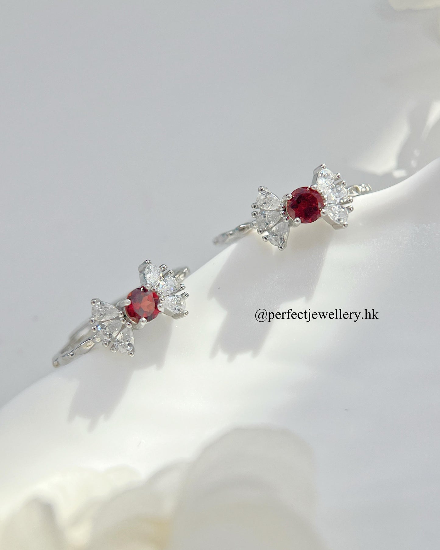 Candice🍬✨Red Garnet S925 Ring | 紅石榴糖果s925🍭戒指✨❤️