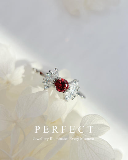 Candice🍬✨Red Garnet S925 Ring | 紅石榴糖果s925🍭戒指✨❤️