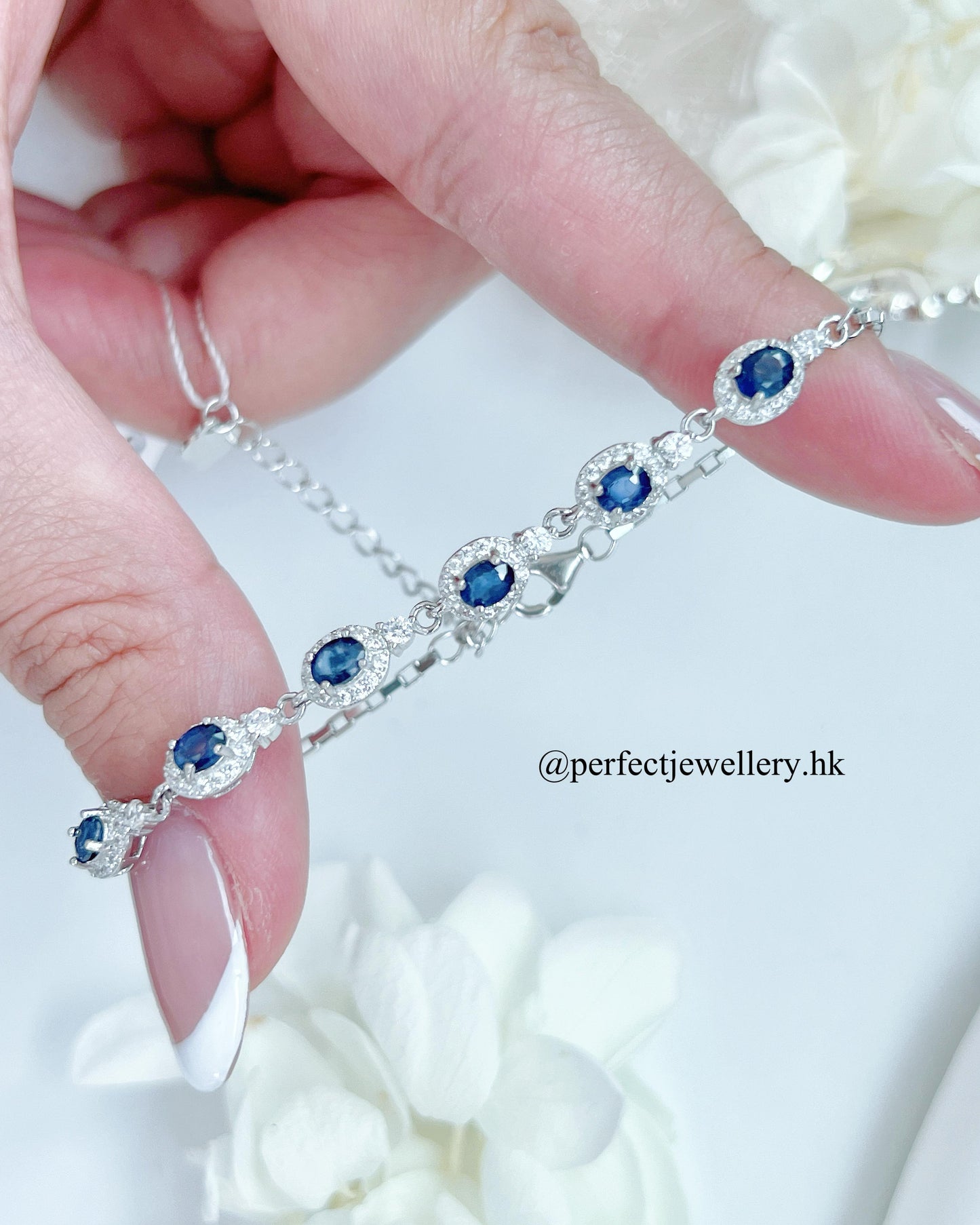 ✨Blue Sapphire 💎Starry Bracelet |藍寶石繁星💫s925銀手鍊✨